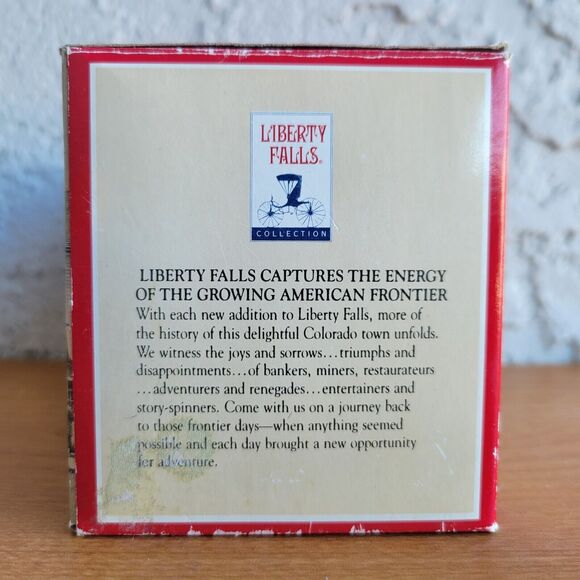 Liberty Falls all in one Miller family's shingle house with 5 handpainted pewter - Picture 13 of 14